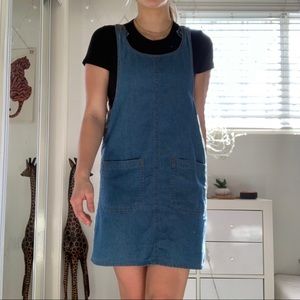Jean Overall Dress